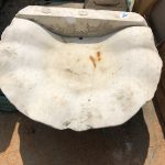 Antique Italain Carrera marble sink