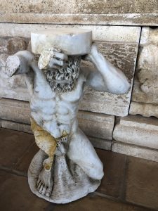 Hercules Italian hand sculpted statue