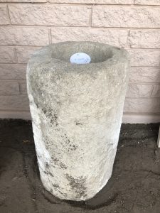 Antique French stone planter