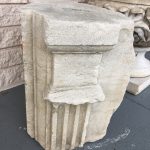 Antique French limestone remnant