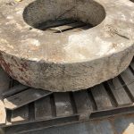 antique French stone wellhead