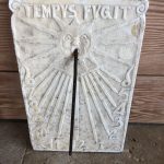 Italian Carrera marble sundial