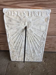 Italian Carrera marble sundial