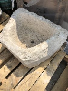 Italian stone sink