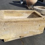 Large antique french trough