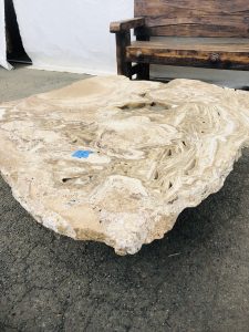 triangle natural onyx table