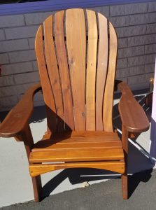Western Red Cedar Santa Fe chair